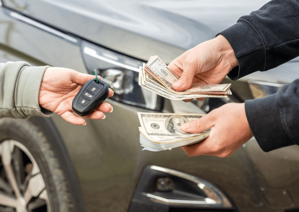 payment and delivery of the car